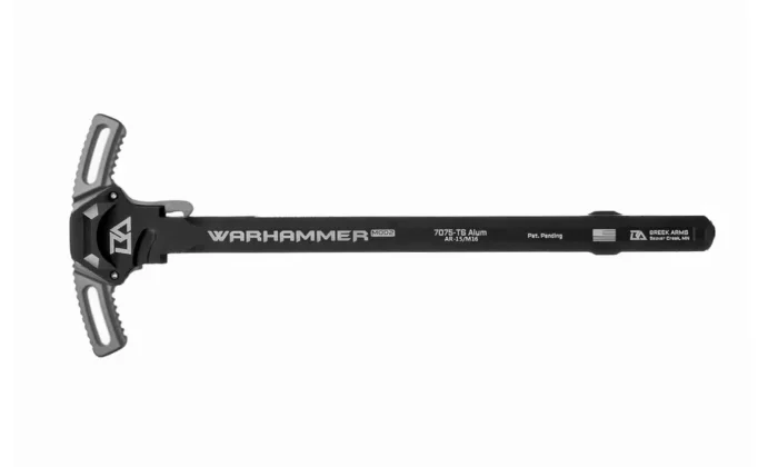 Breek Arms AR15 WARHAMMER Mod2 Charging Handle - Grey
