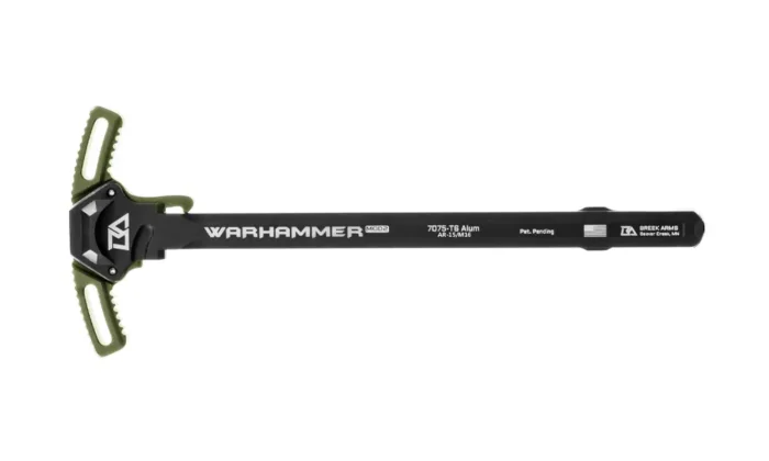 Breek Arms AR15 WARHAMMER Mod2 Charging Handle - Green