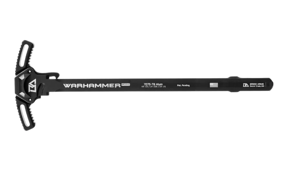 Breek Arms Ar10 Warhammer - Breek Arms AR10 WARHAMMER Mod2 Charging Handle – Black