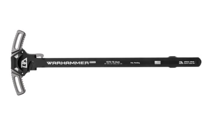 Breek Arms AR10 WARHAMMER Mod2 Charging Handle - Grey