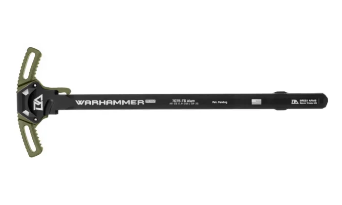 Breek Arms AR10 WARHAMMER Mod2 Charging Handle - Green