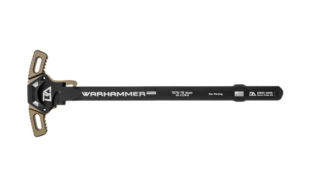 Breek Arms AR15 WARHAMMER Micro Mod2 Charging Handle - Flat Dark Earth