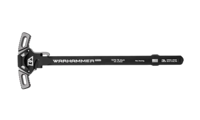 Breek Arms AR15 WARHAMMER Micro Mod2 Charging Handle - Grey