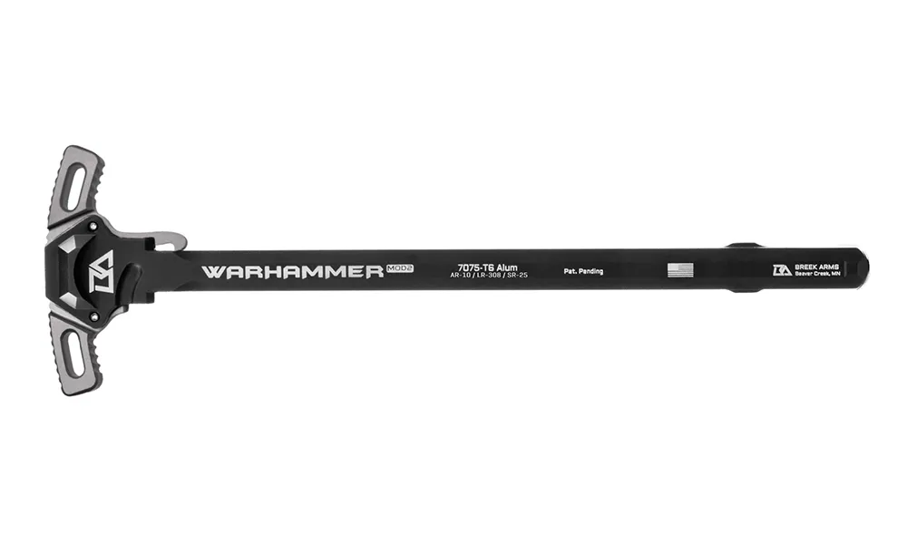Breek Arms Ar10 Warhammer - Breek Arms AR10 WARHAMMER Micro Mod2 Charging Handle – Grey