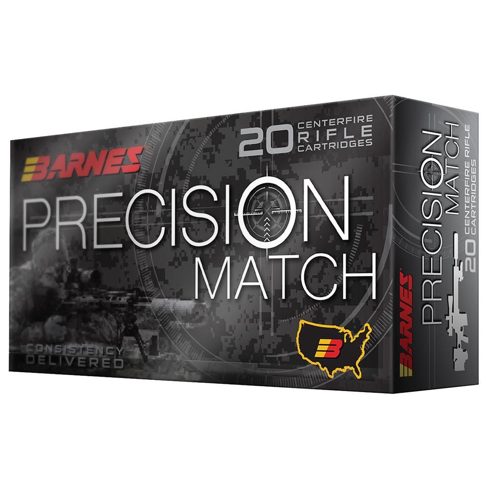 Barnes Precision Match 6mm Creedmoor 112gr OTM BT 20ct