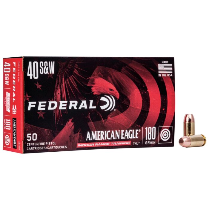 American Eagle IRT .40 S&W 180 gr TMJ 50ct