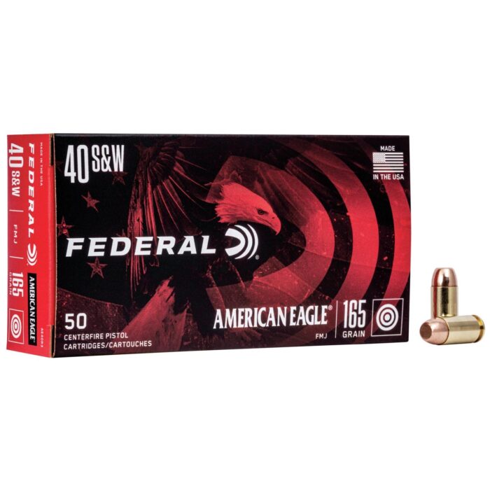 American Eagle .40 S&W 165 gr. FMJ 50ct