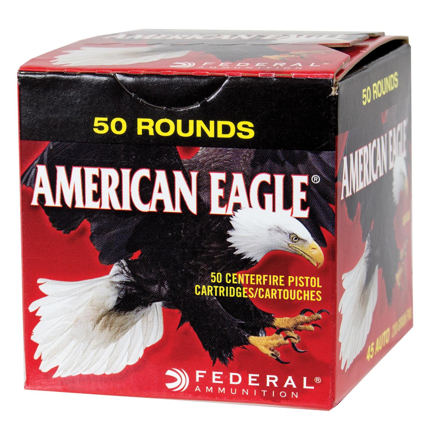 American Eagle .45 ACP 230 gr FMJ 50ct