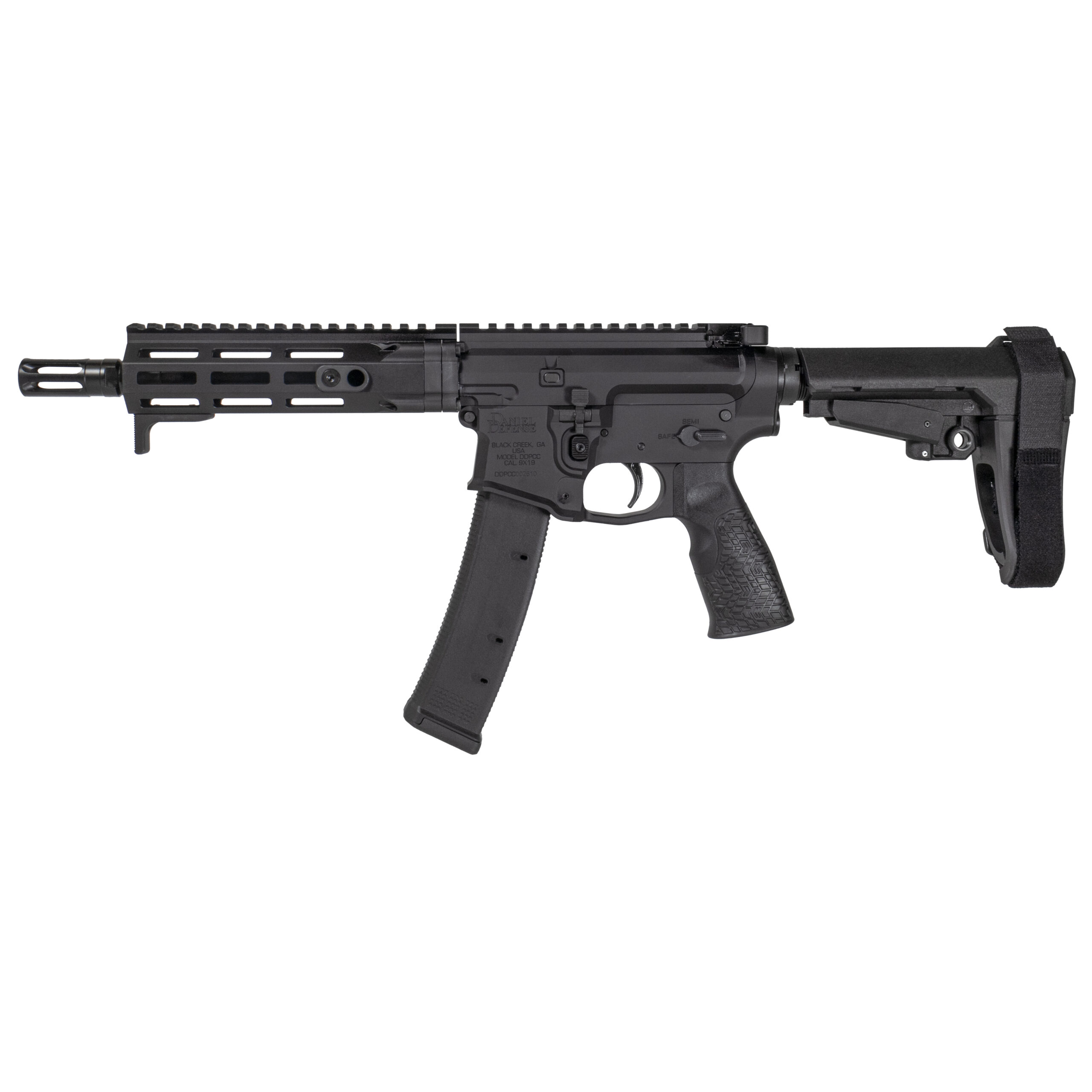 Daniel Defense DDPCC 9mm 8.3″ Pistol w/ Brace