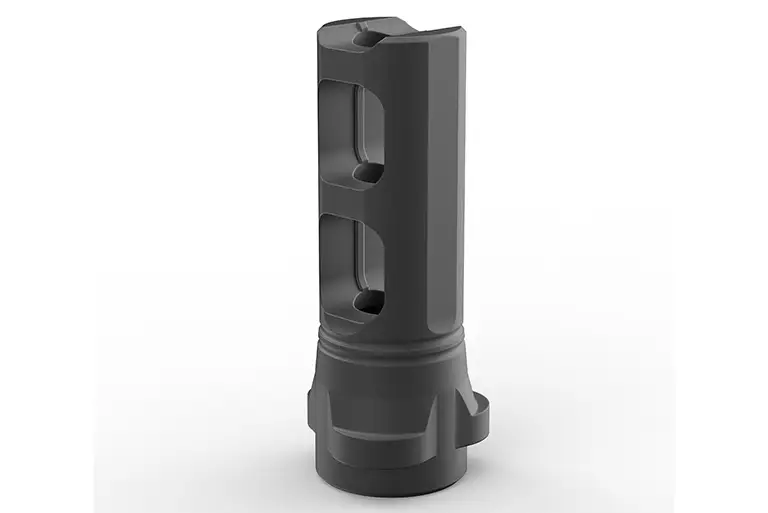 Breek Arms Gemini Dual-Port Muzzle Brake for Breek-LOK 3QD | .30 Cal | 5/8×24 TPI - Image 3