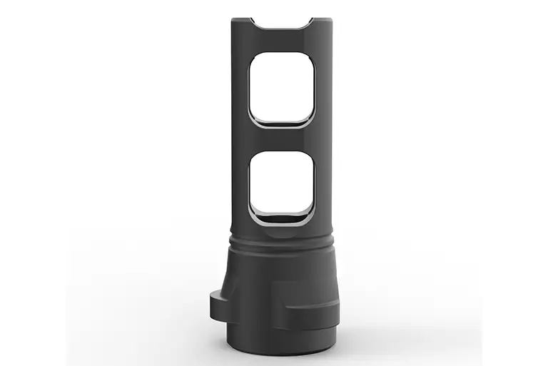 Breek Arms Gemini Dual-Port Muzzle Brake for Breek-LOK 3QD | .30 Cal | 5/8×24 TPI