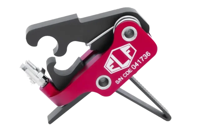 Elftmann Legacy Match Drop-In Trigger w/ FA Knob | Straight | Black