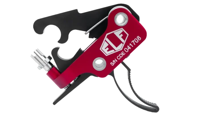 Elftmann Legacy Match Drop-In Trigger w/ FA Knob | Curved | Black