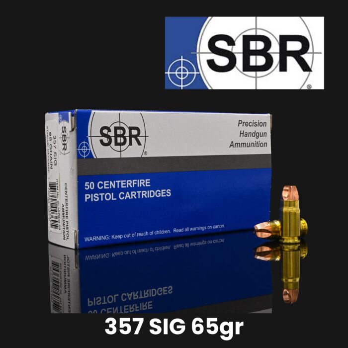 SBR 357 Sig 65gr XTREME Defense Ammo