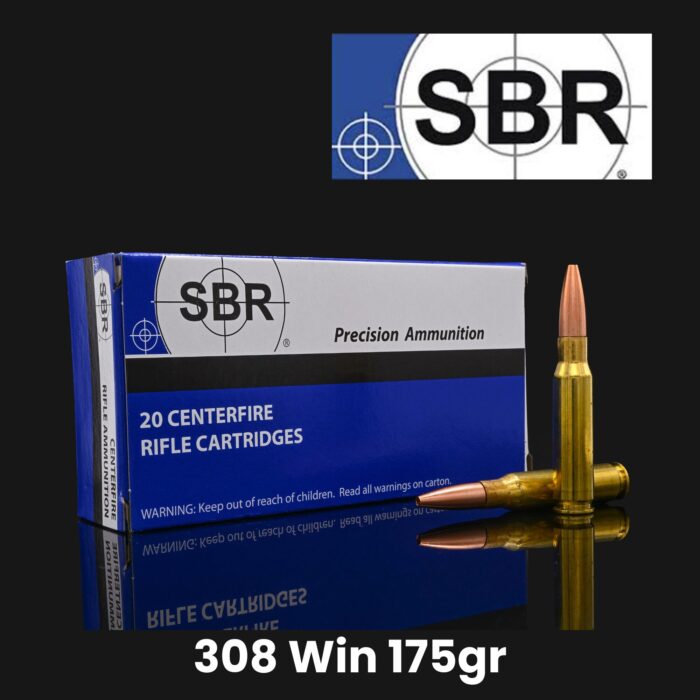 Sbr Win 175gr Controlled - SBR 308 Win 175gr Controlled Chaos Ammo