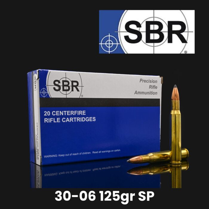 Sbr 30-06 Springfield 125gr - SBR 30-06 Springfield 125gr SP Ammo