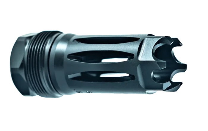 Faxon Muzzlok Stainless Steel Plan B Flash Hider | 1/2×28 | .250" Bore