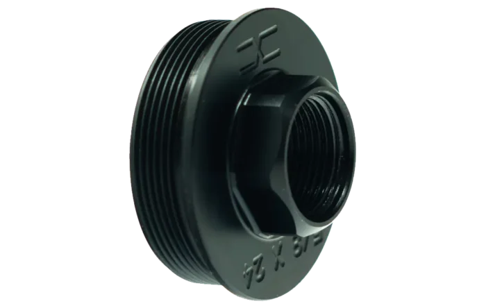 Faxon Stainless Steel Direct Thread to Hub Adapter | 5/8×24
