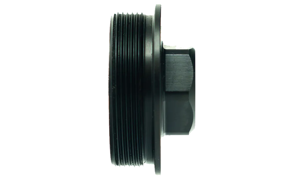 Faxon Stainless Steel Direct Thread to Hub Adapter | 5/8×24 - Image 2