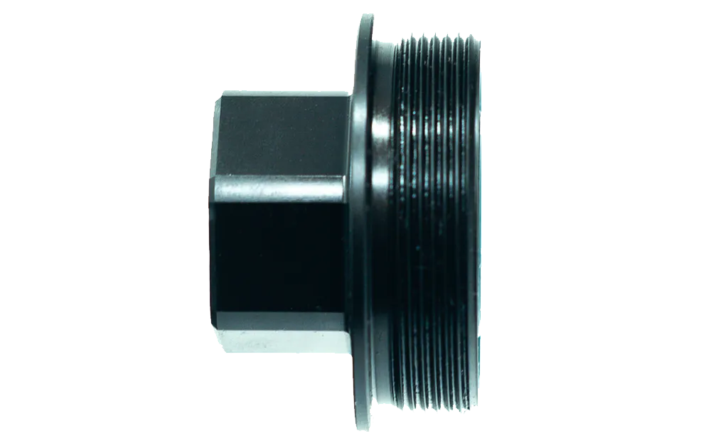 Faxon Stainless Steel Direct Thread to Hub Adapter | M18X1.5 - Image 3