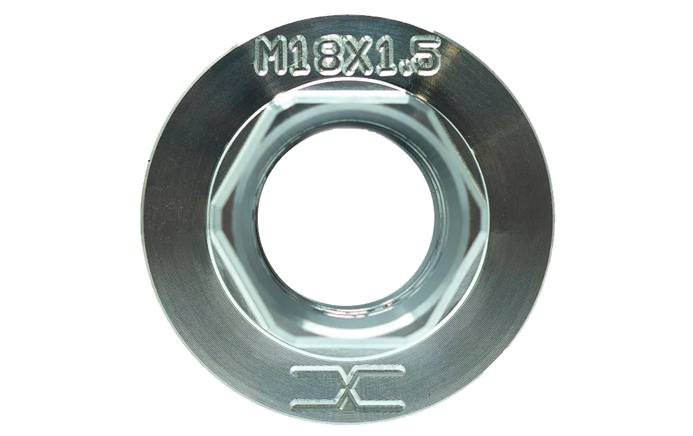 Faxon Titanium Direct Thread to Hub Adapter | M18X1.5 - Image 2