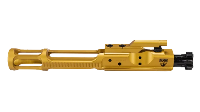 Faxon 5.56 Gunner Lightweight Bolt Carrier Group - Nitride with TiN PVD