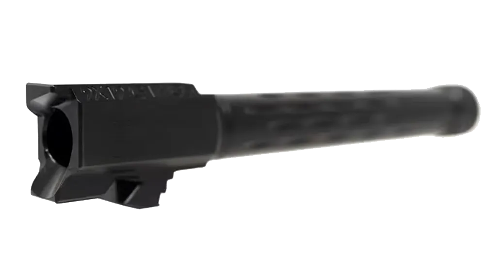 Faxon Match Series Flame Fluted 416R SS Black Nitride Non-Threaded Barrel for Glock® 17 Gen 5