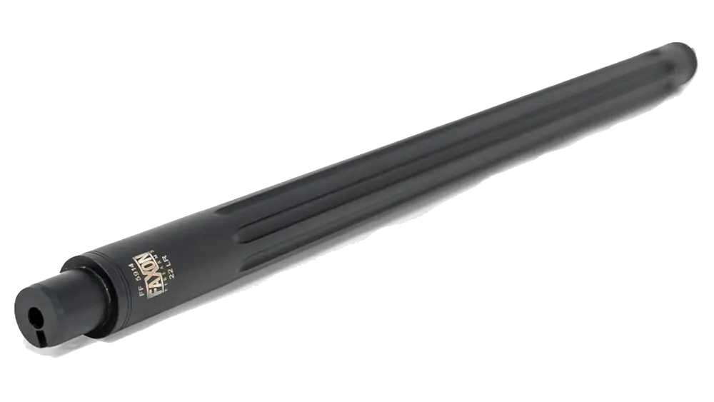 Faxon Rimfire 16″ Straight Fluted 416R Nitride Bull Threaded 10/22 Barrel - Image 3