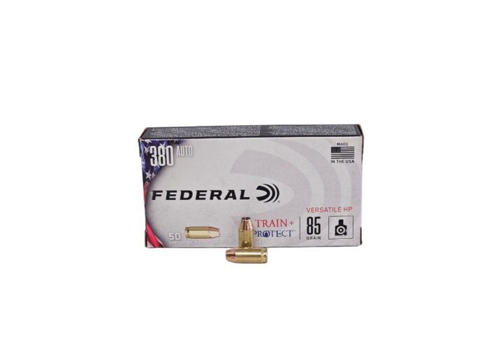 Federal T&p 380 ACP - Federal T&P .380 ACP 85 Grain Hollow Point – 50 Rounds (Box) TP380VHP1