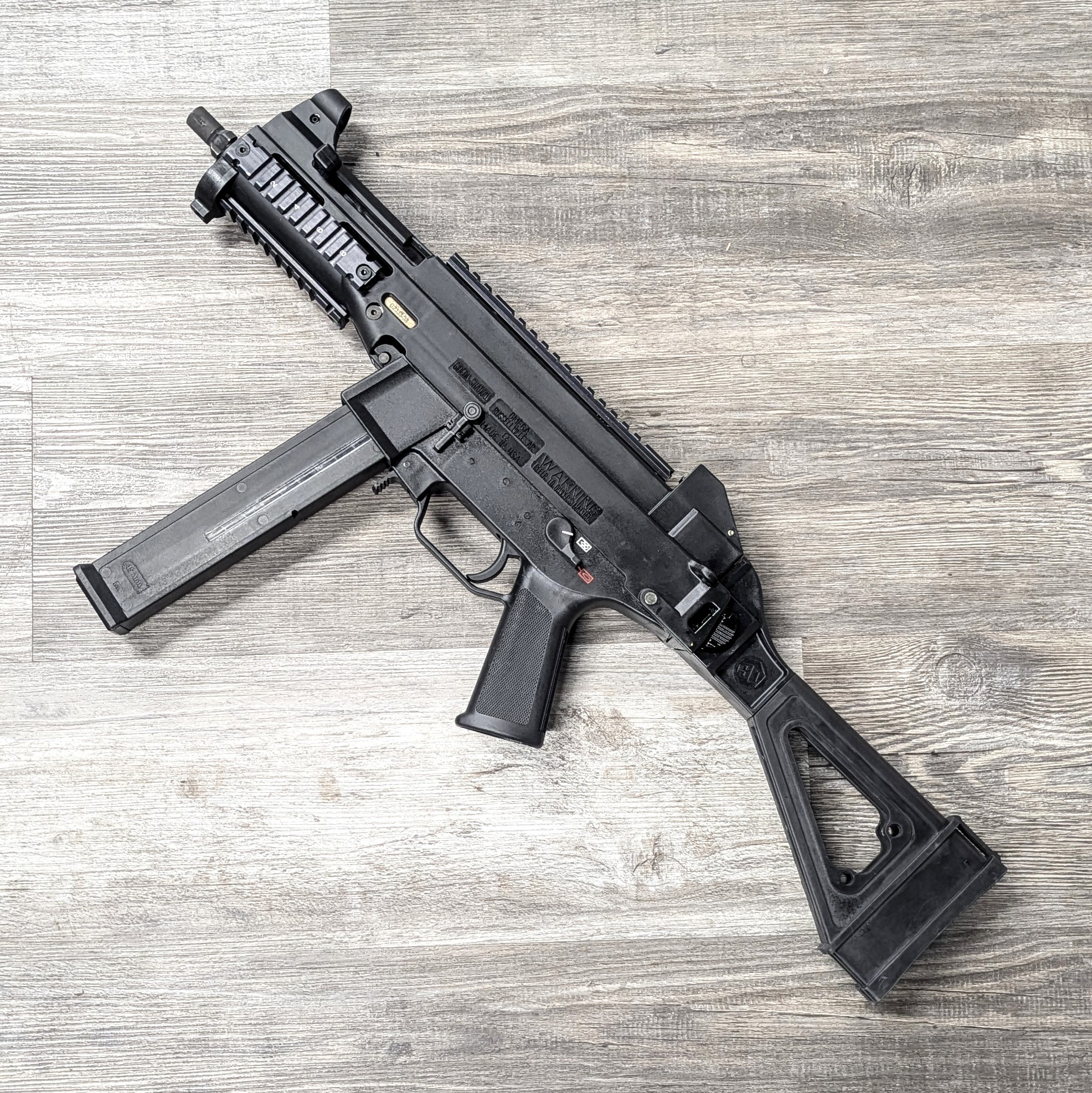 Used Omega Gideon Shadow .45ACP 8″ Pistol w/ Brace