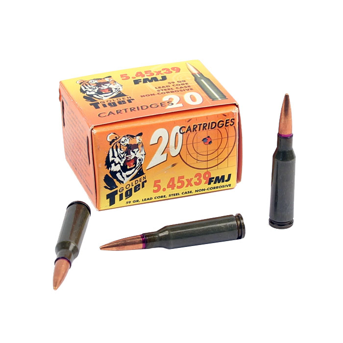 Golden Tiger (Vympel) 5.45x39mm 59 Grain Full Metal Jacket - 1000 Rounds (Case) FREE SHIPPING