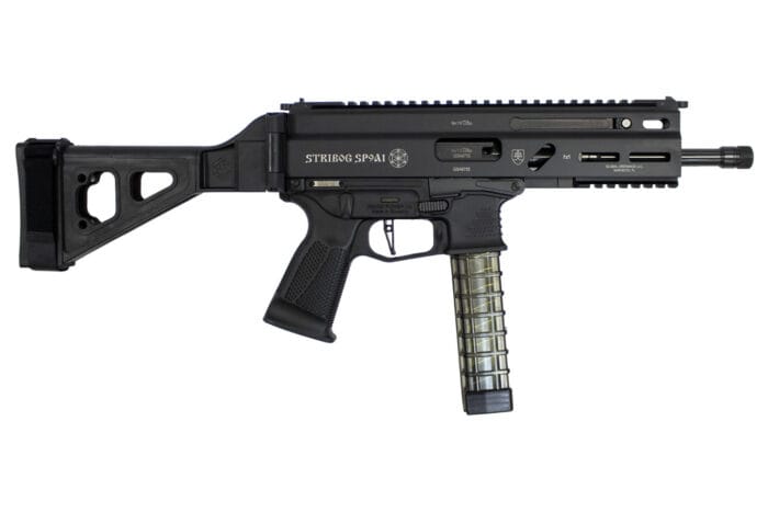 Grand Power Stribog SP9A1 9mm 8″ Pistol w/ SB Brace