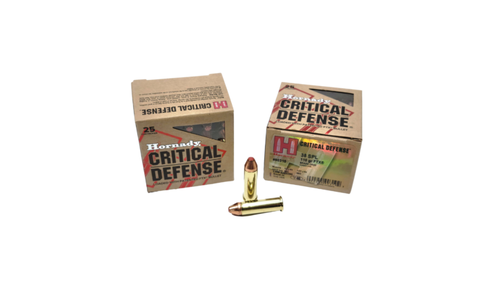 Hornady Critical 38 Special - Hornady Critical Defense LITE .38 Special 90 Grain FTX – 25 Rounds (Box) 90300