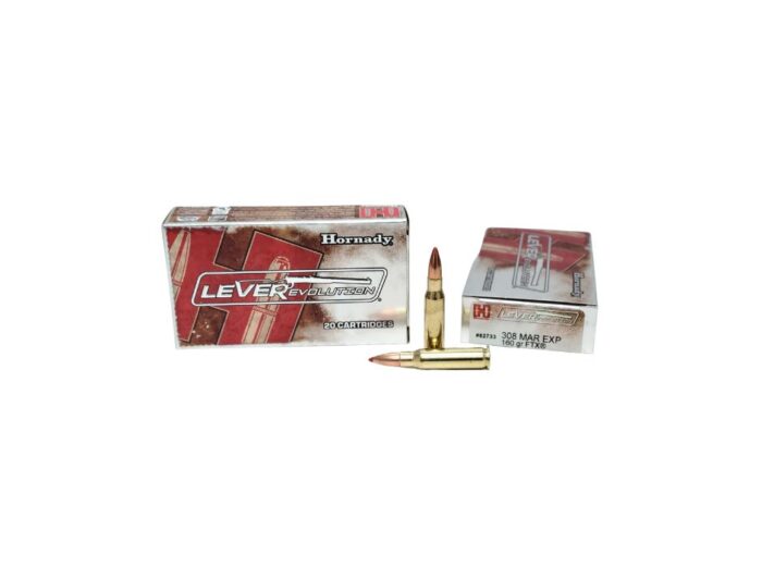 Hornady Leverevolution Marlin Express - Hornady Leverevolution .308 Marlin Express 160 Grain FTX – 20 Rounds (Box) 82733