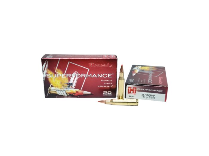 Hornady Superformance Roberts Grain - Hornady Superformance .257 Roberts +P 117 Grain SST – 20 Rounds (Box) [NO TAX outside T