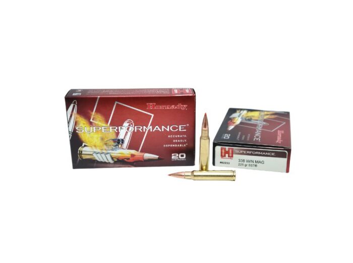 Hornady Superformance .338 Win Mag 225 Grain SST - 20 Rounds (Box)