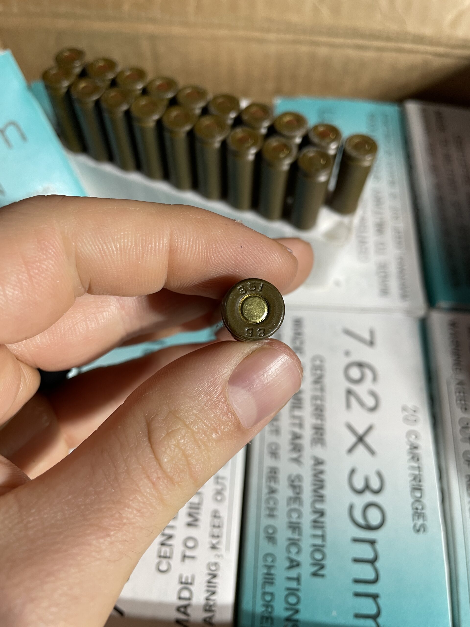 Norinco Blue Box 7.62x39mm 20 Rounds - Image 3