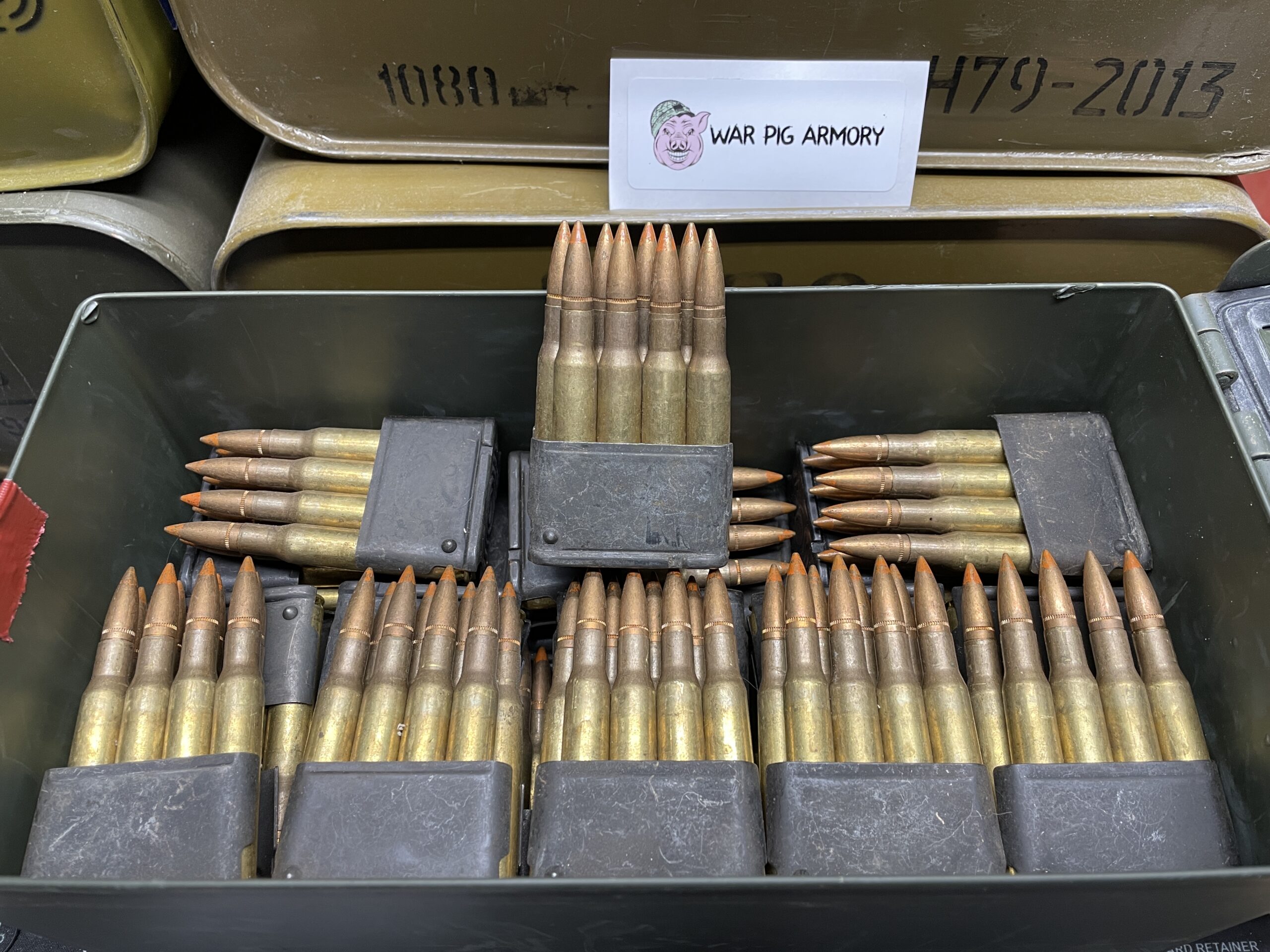 Lake City .30-06 Tracer - Lake City .30-06 Tracer Brass Cased Ammo Loaded Enbloc Clip