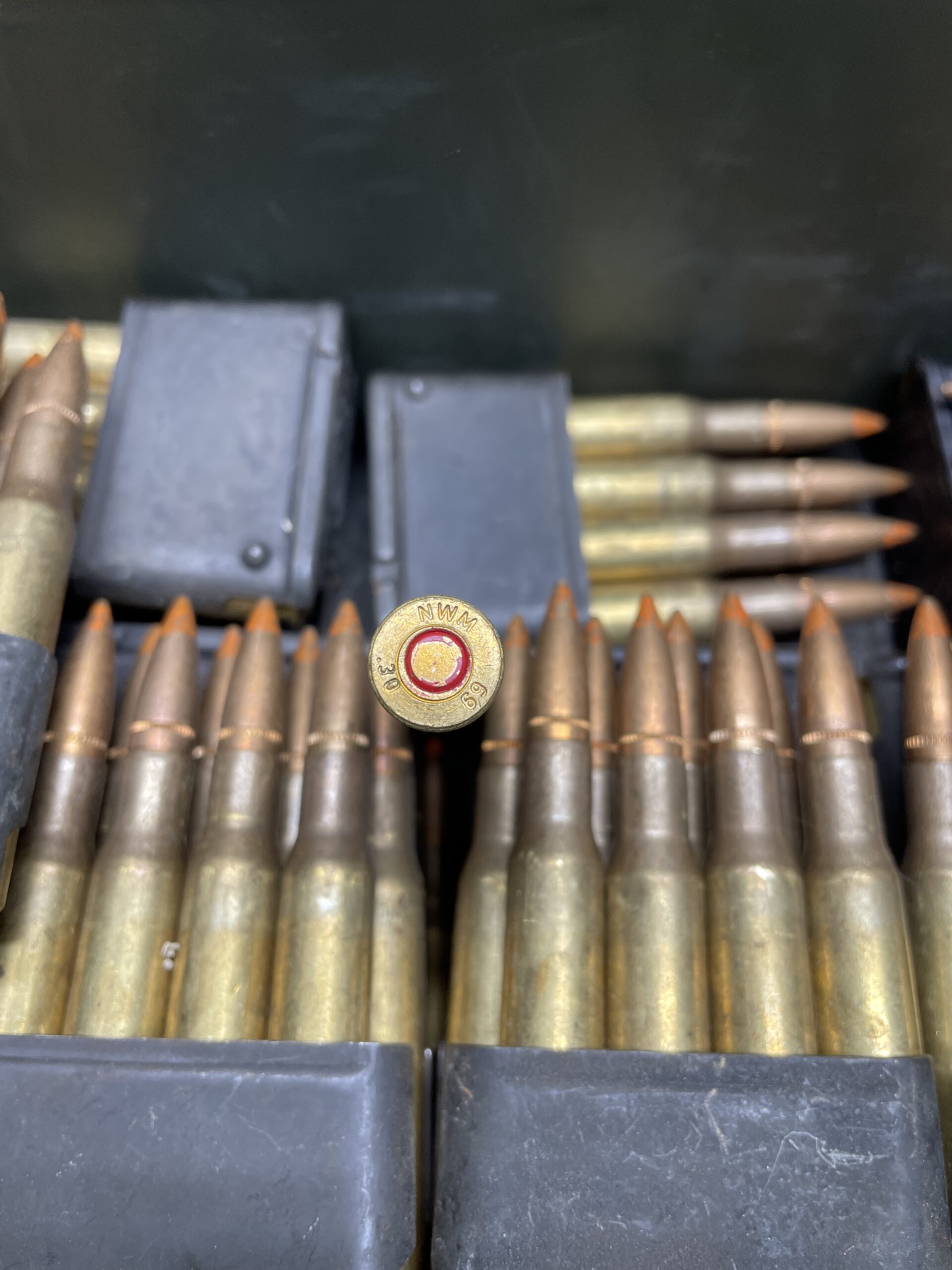 Lake City .30-06 Tracer Brass Cased Ammo Loaded Enbloc Clip - Image 2
