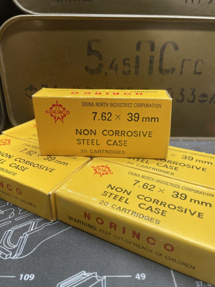 Norinco Yellow Box 7.62x39mm - Norinco Yellow Box 7.62x39mm 20 Rounds