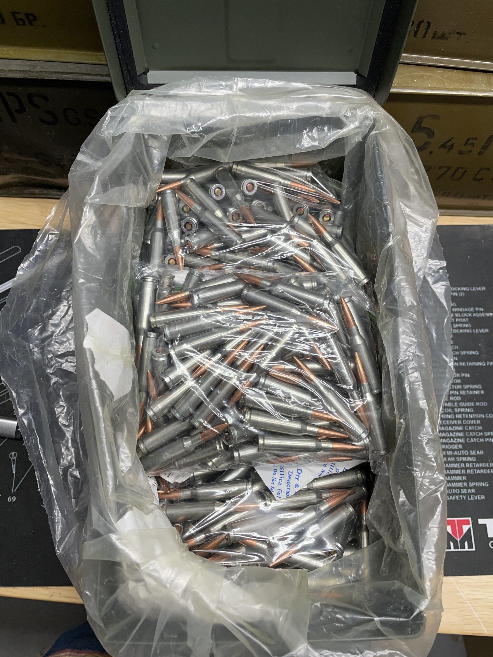 Silver Bear 5.45x39mm Russian Zinc Plated 60 Grain FMJ – 1000 Rounds - Image 2
