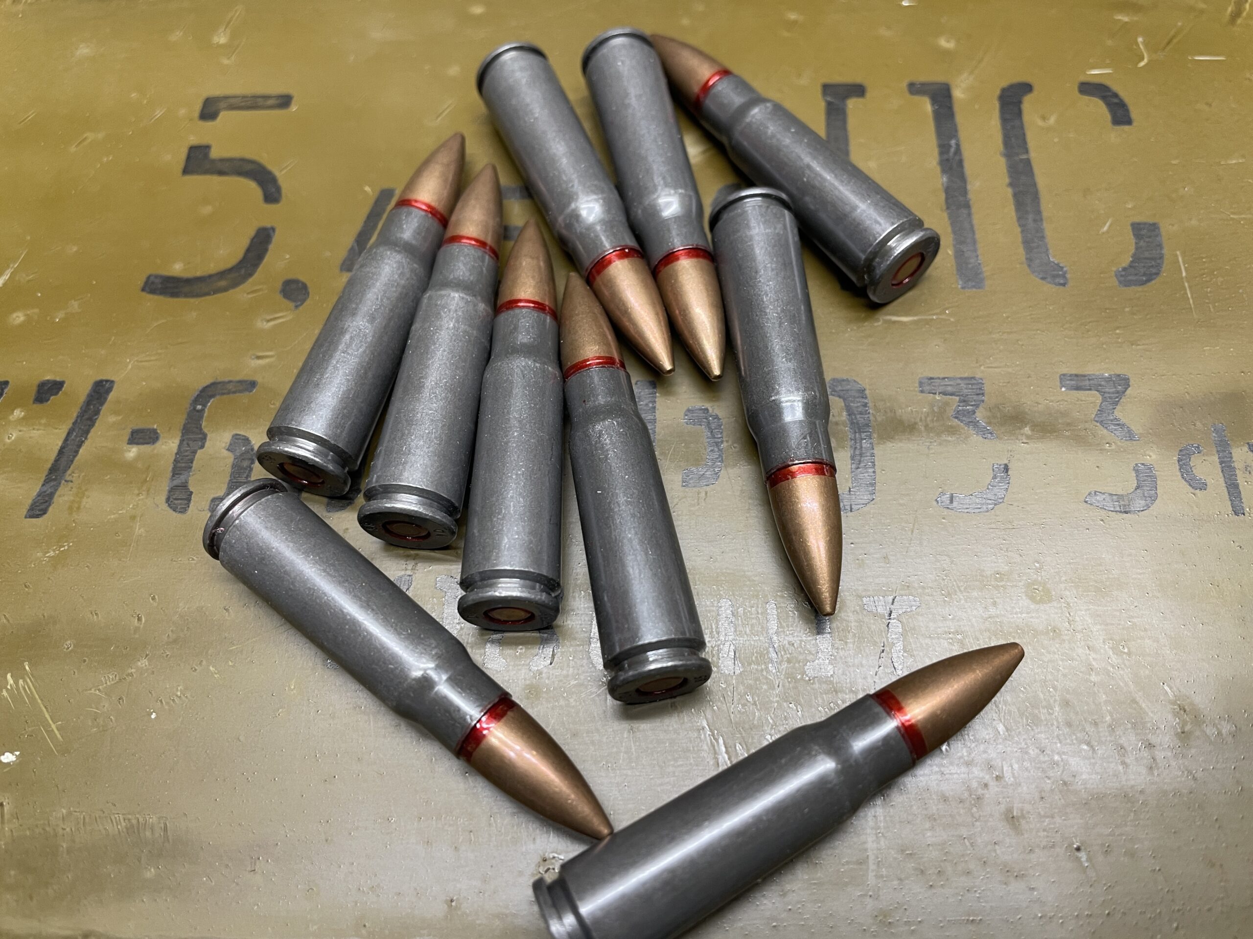 East German 7.62x39mm RARE Steel Core Blister 10 Rounds LAP (Light Armor Piercing) - Image 2