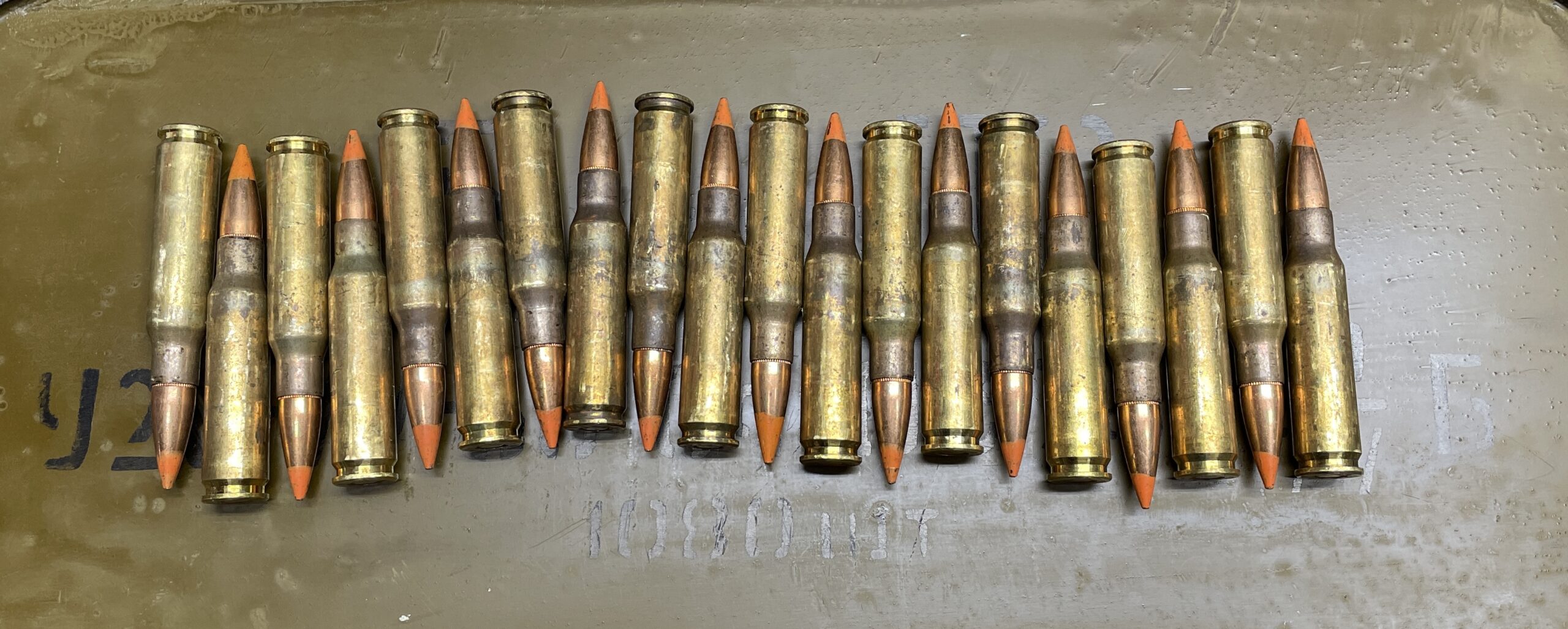 Orange Tracer 7.62x51mm Lake - Orange Tracer 7.62x51mm Lake City 142 Grain M62 FMJ Non-Corrosive 20 Rounds Loose (NO TAX OUTS