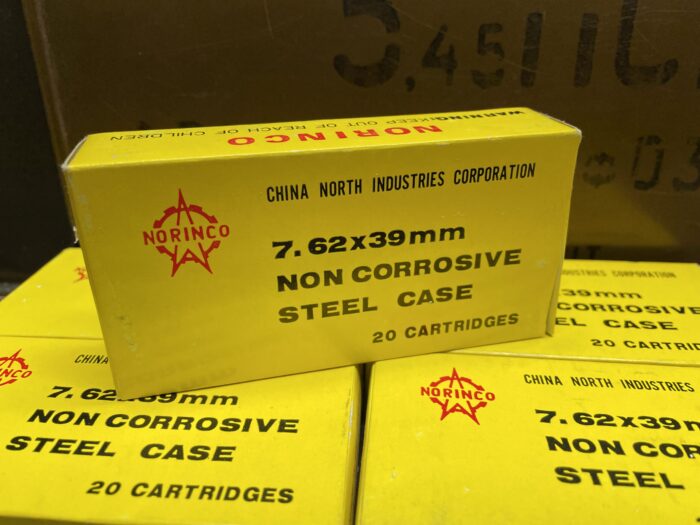 Norinco Bright Yellow Box - Norinco Bright Yellow Box 7.62x39mm 20 Rounds