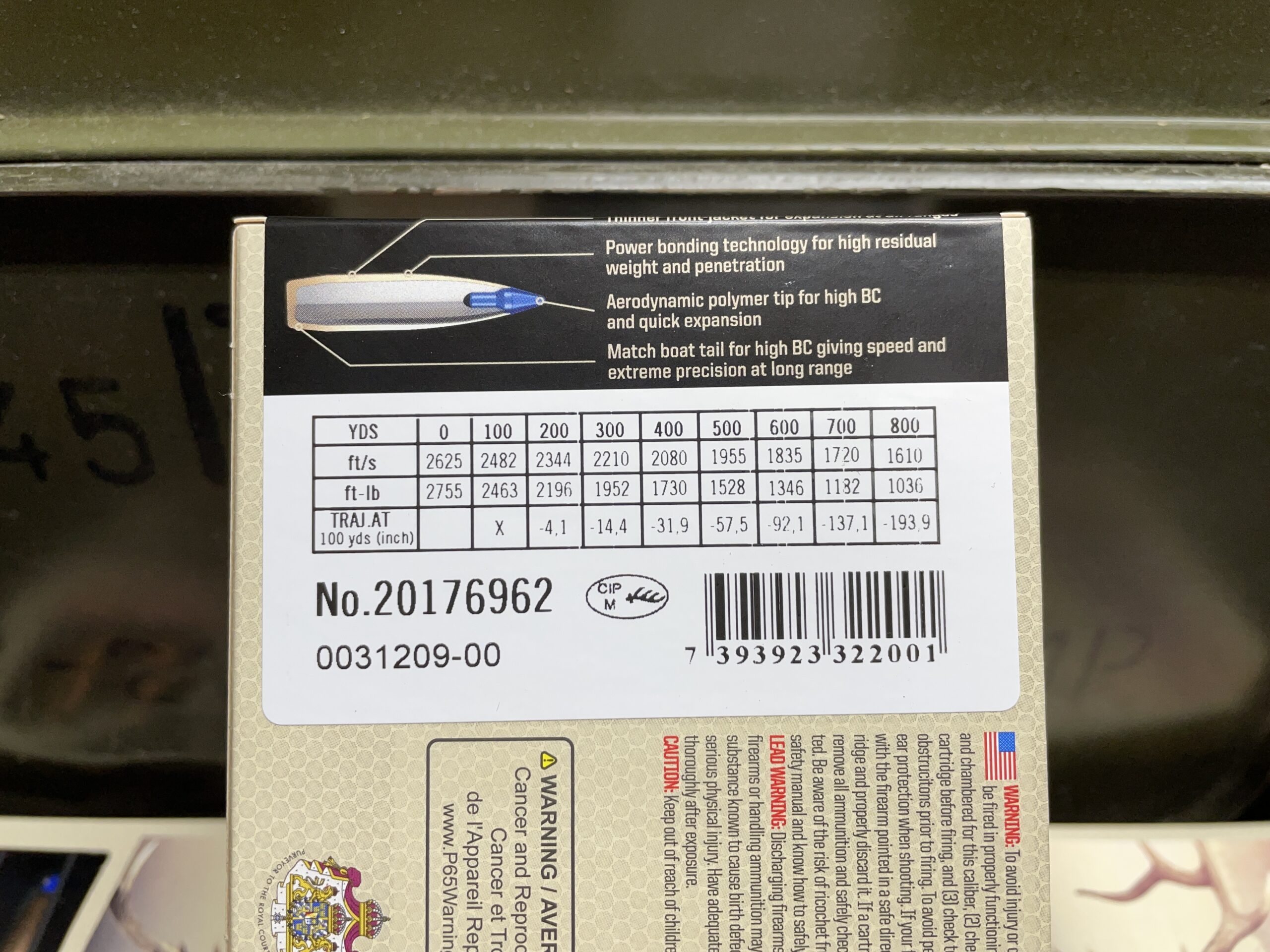 Norma BONDSTRIKE .308 Winchester 180 Grain Bonded Ballistic Tip – 20 Rounds (Box) - Image 2