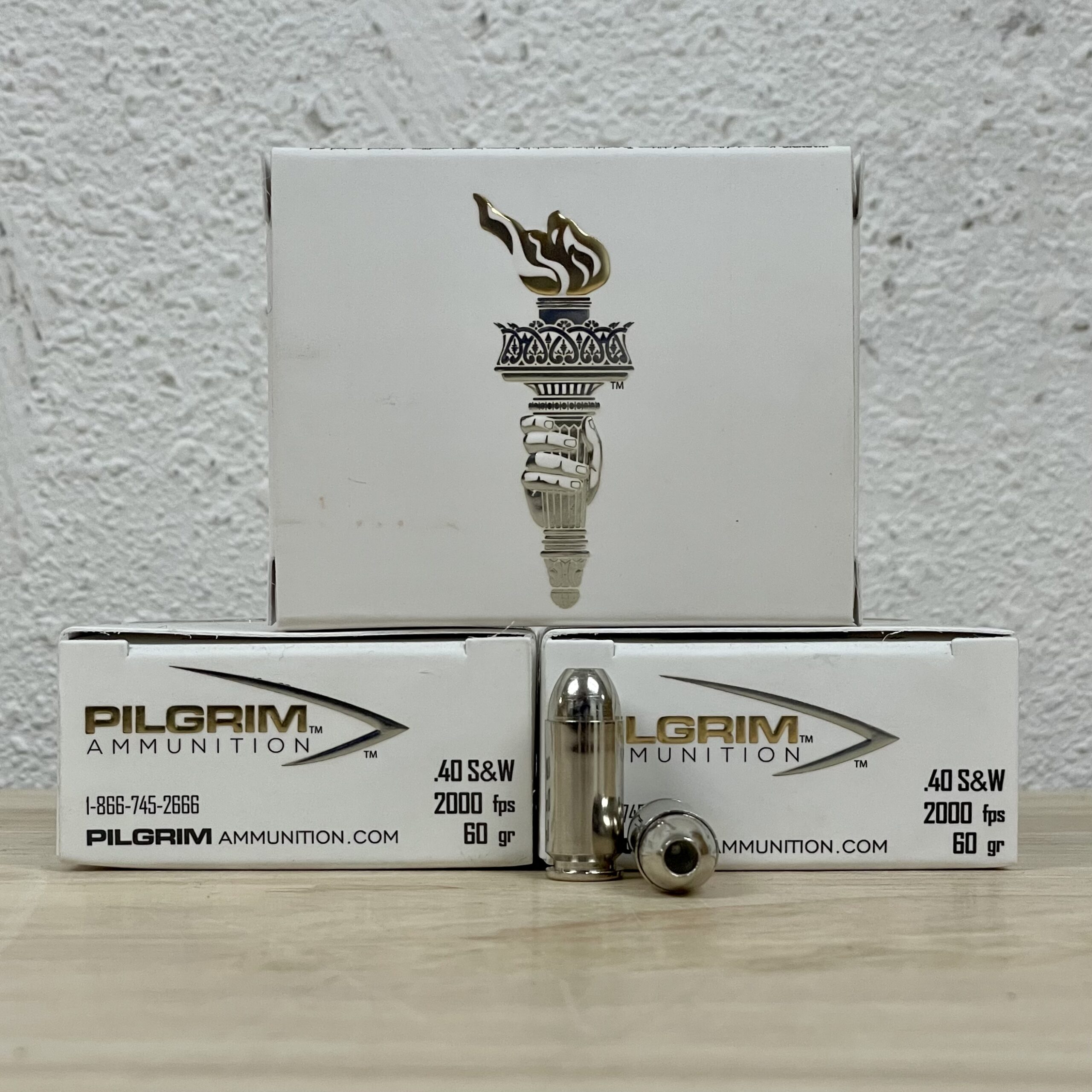 Pilgrim Ammunition Torch S&w - Pilgrim Ammunition Torch .40 S&W 60gr SCHP – Box of 20