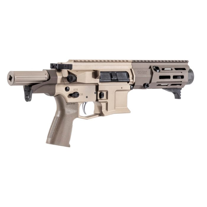 Maxim Defense SPS 505 PDX 7.62x39mm 5.5″ AR Pistol – Arid FDE