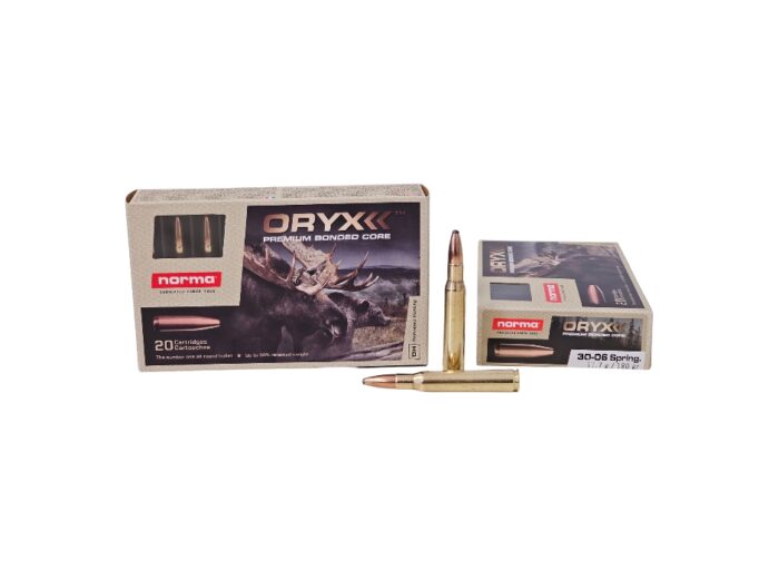 Norma ORYX .30-06 Springfield 180 Grain Bonded Soft Point – 20 Rounds (Box) 20174742