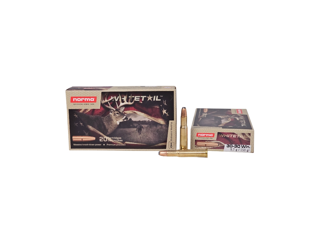 Norma Whitetail .30-30 Win - Norma Whitetail .30-30 Win 150 Grain Soft Point – 20 Rounds (Box) 20177672