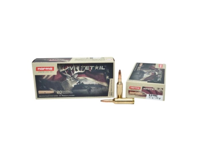 Norma Whitetail Prc Grain - Norma Whitetail 6.5 PRC 140 Grain Soft Point – 20 Rounds (Box) 20166592